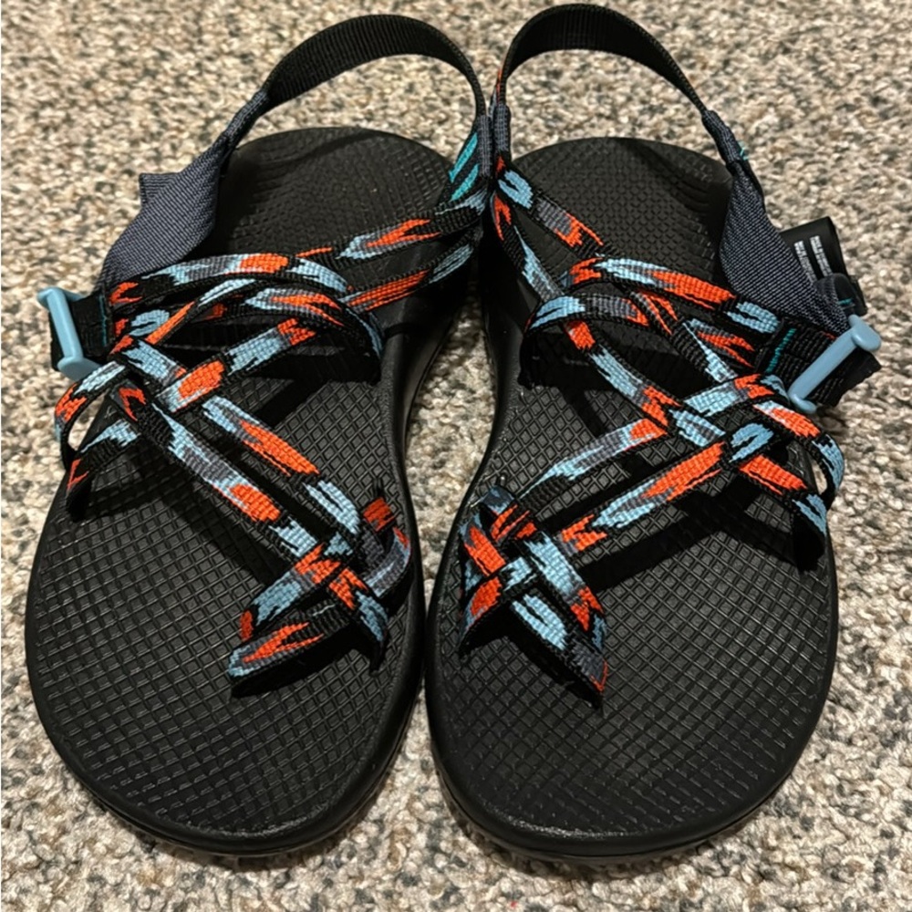 CHACO ZX/2 Cloud Dual Adjustable Straps Cushioned Sandal 7 $105